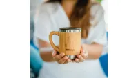 Personalized Reusable Bamboo Mug