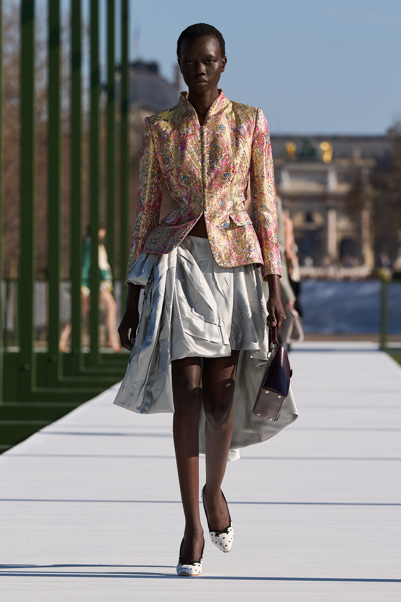 models on the Dior Fall 2026 runway at Paris Fashion Week