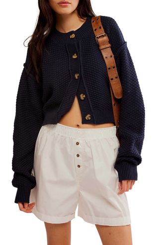 Lila Crop Cardigan