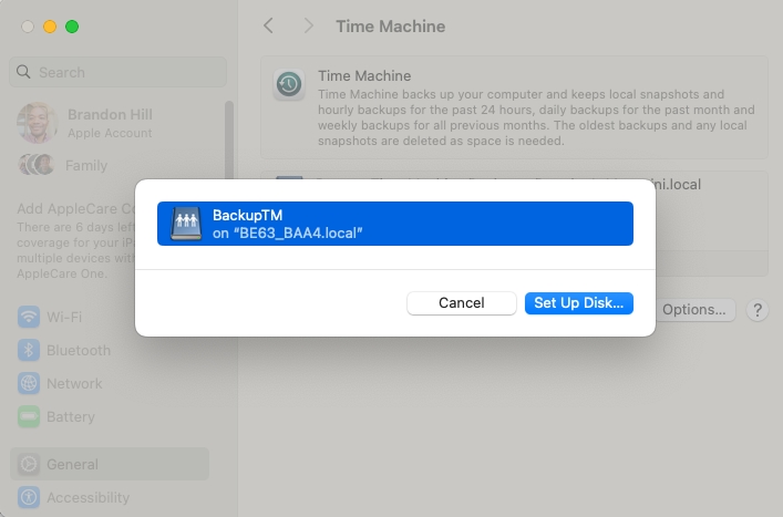 Time Machine Backup on TP-Link