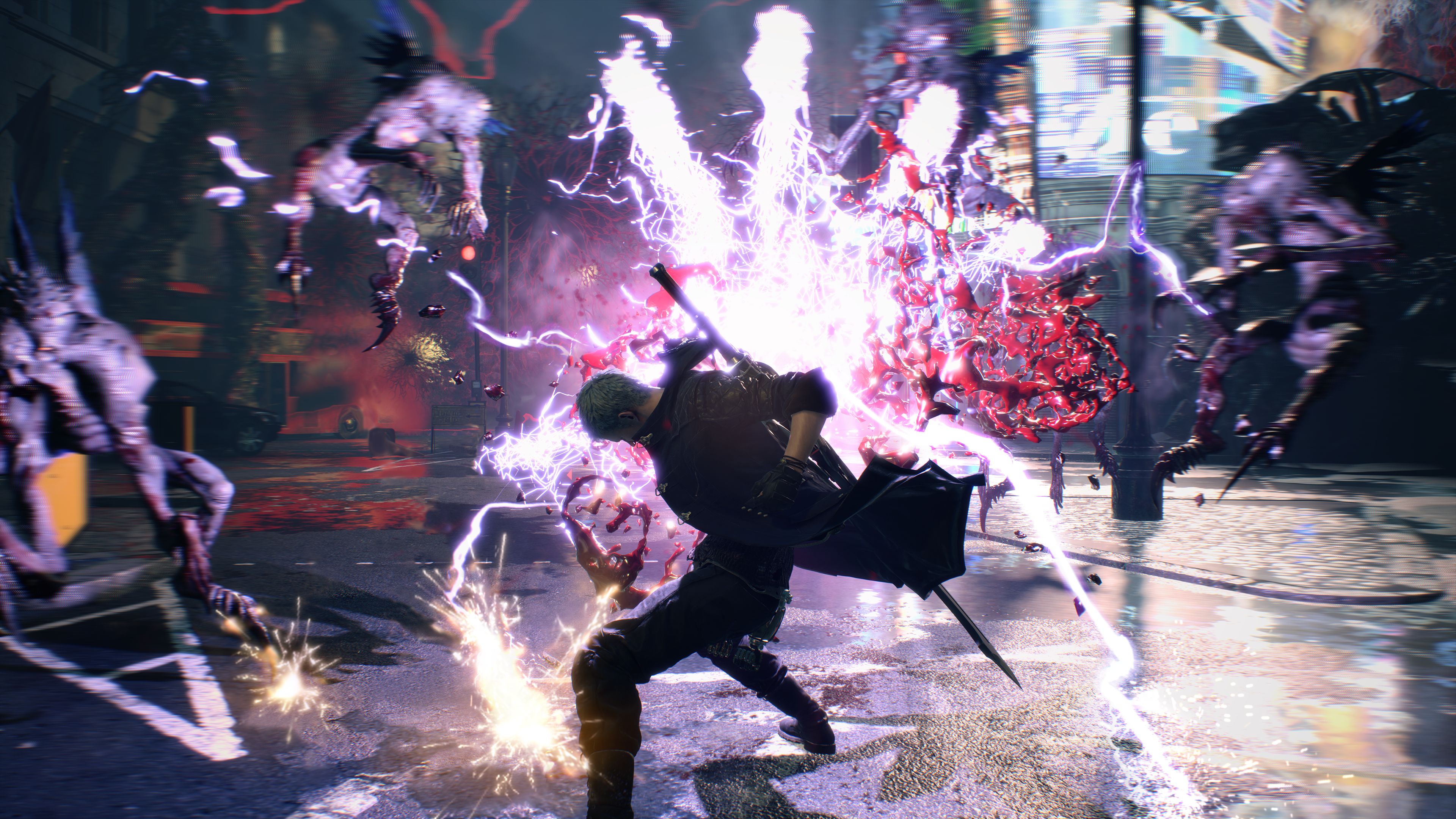 Devil May Cry 5 Disposable Exploding Robot Arms And Frustrating Camera Controls Pc Gamer