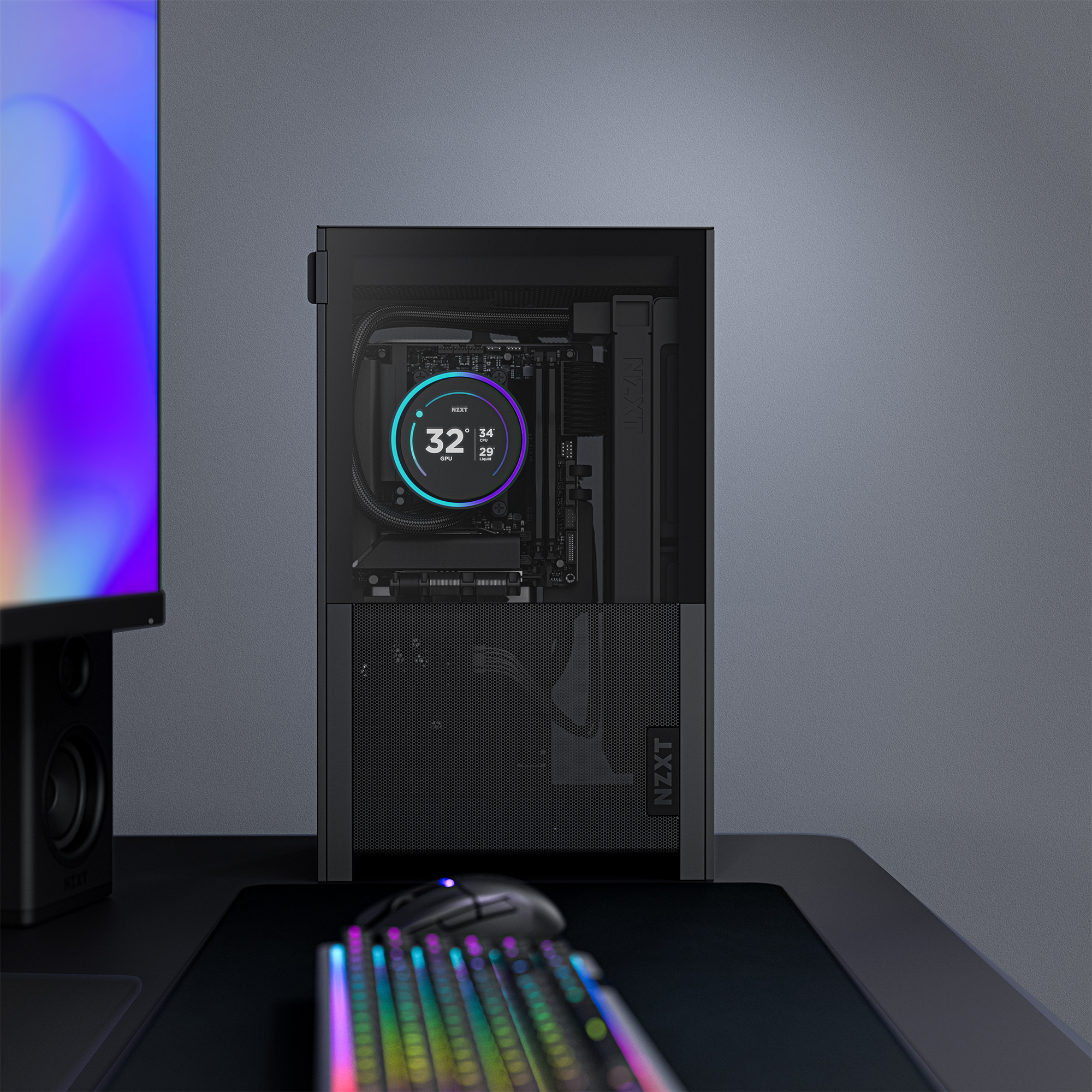 NZXt H2 تدفق صغير