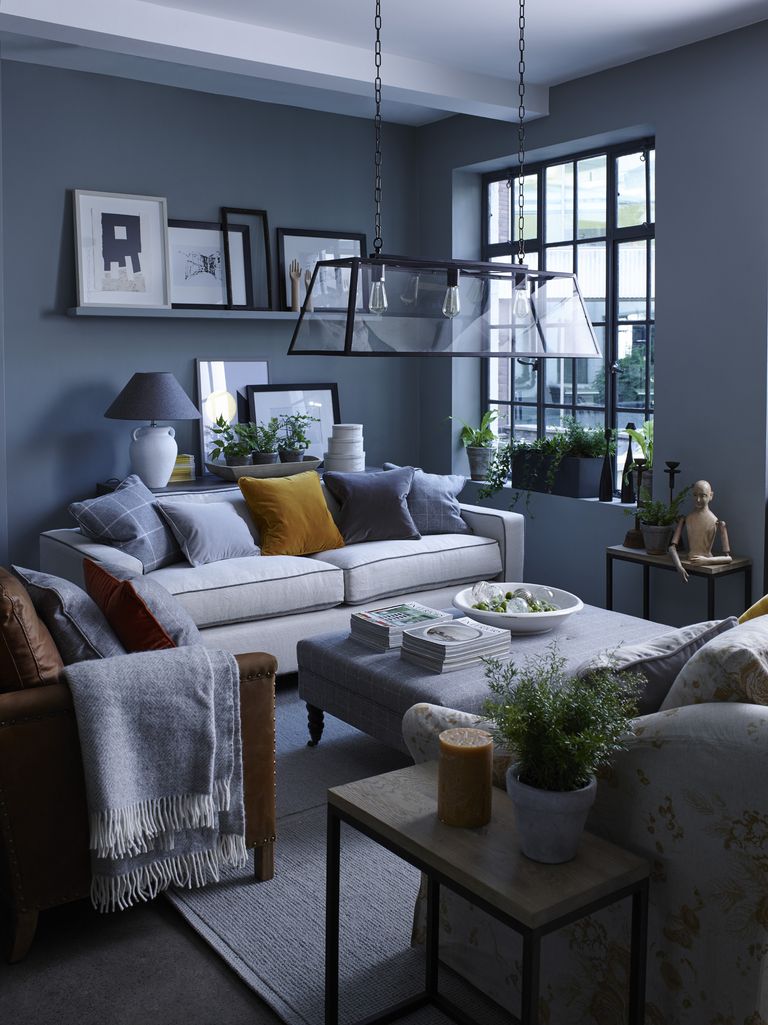 living room grey color ways use