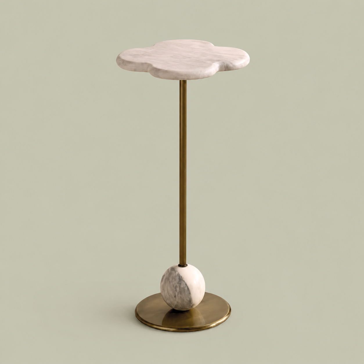 Marble side table