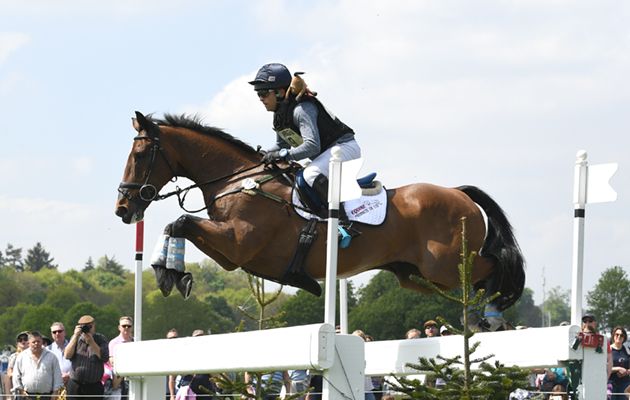 Ben Hobday riding Mulrys Error at Badminton 2018