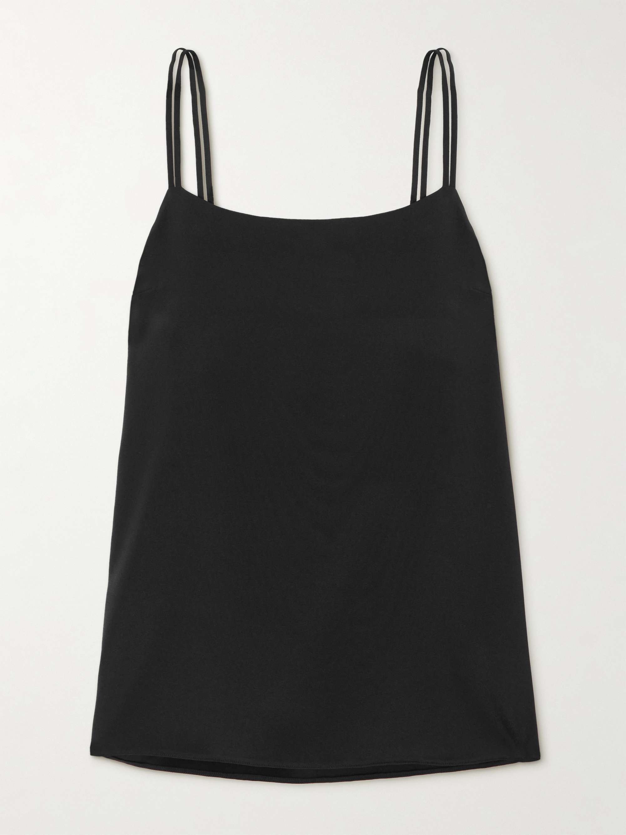 Kansas Silk-Blend Crepe Top