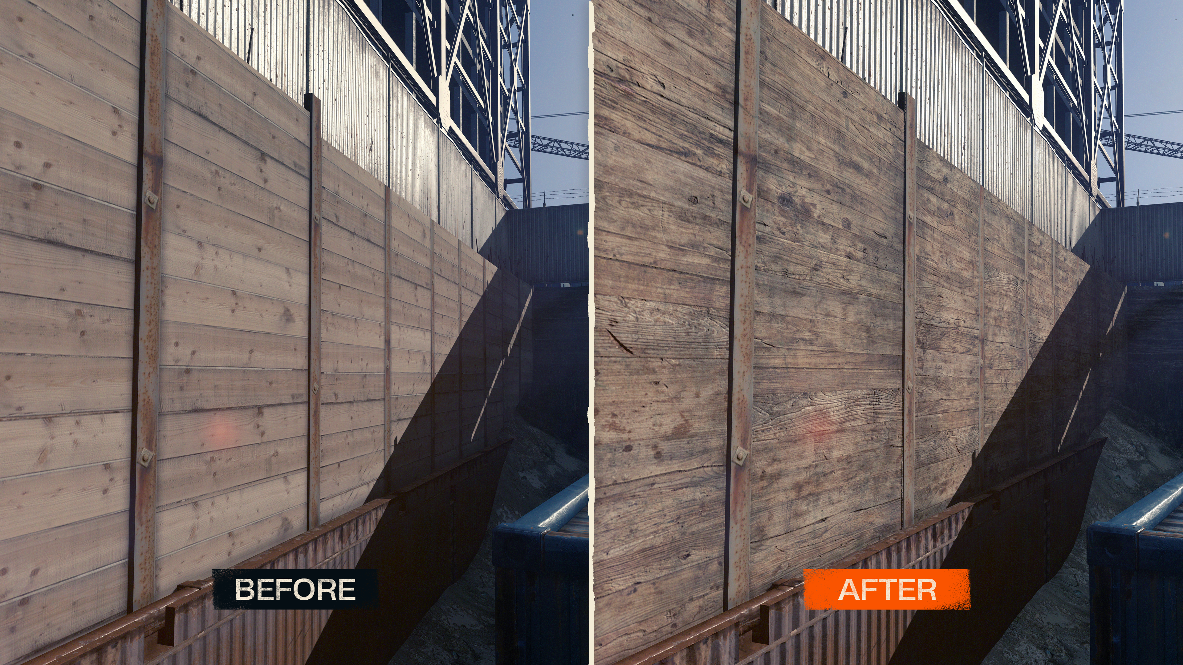 Dying Light Retouched comparison shots