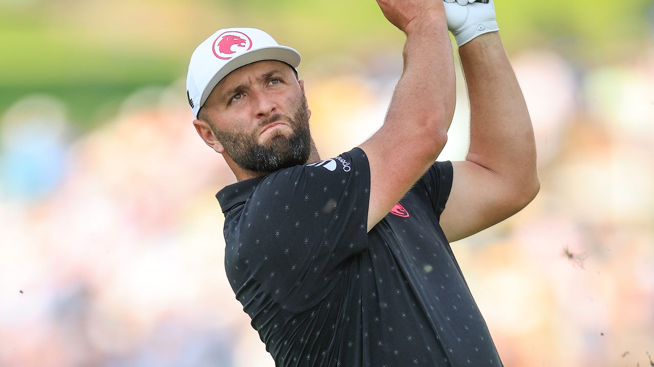 Jon Rahm at the PGA Championship