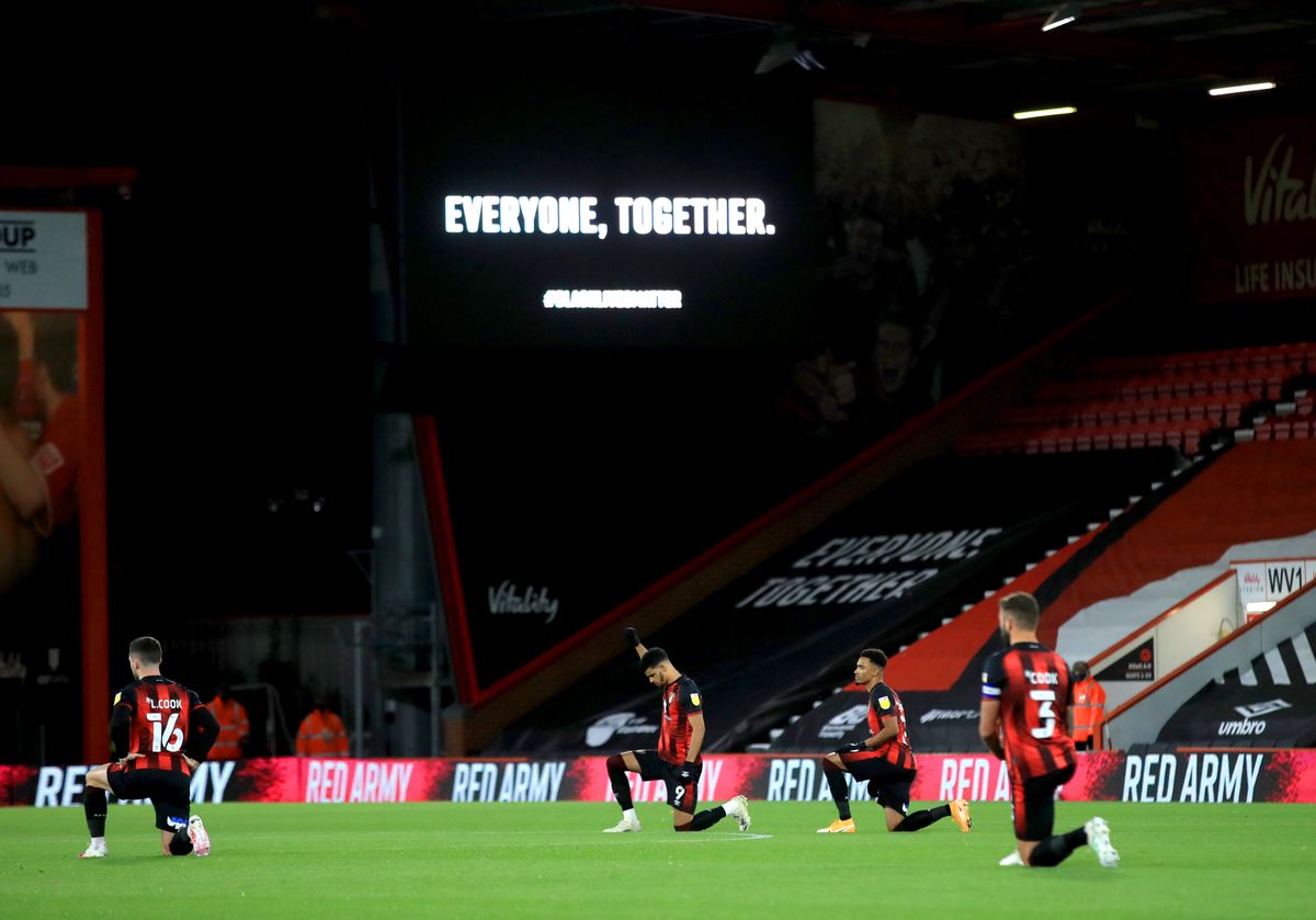 AFC Bournemouth Kneeling file photo