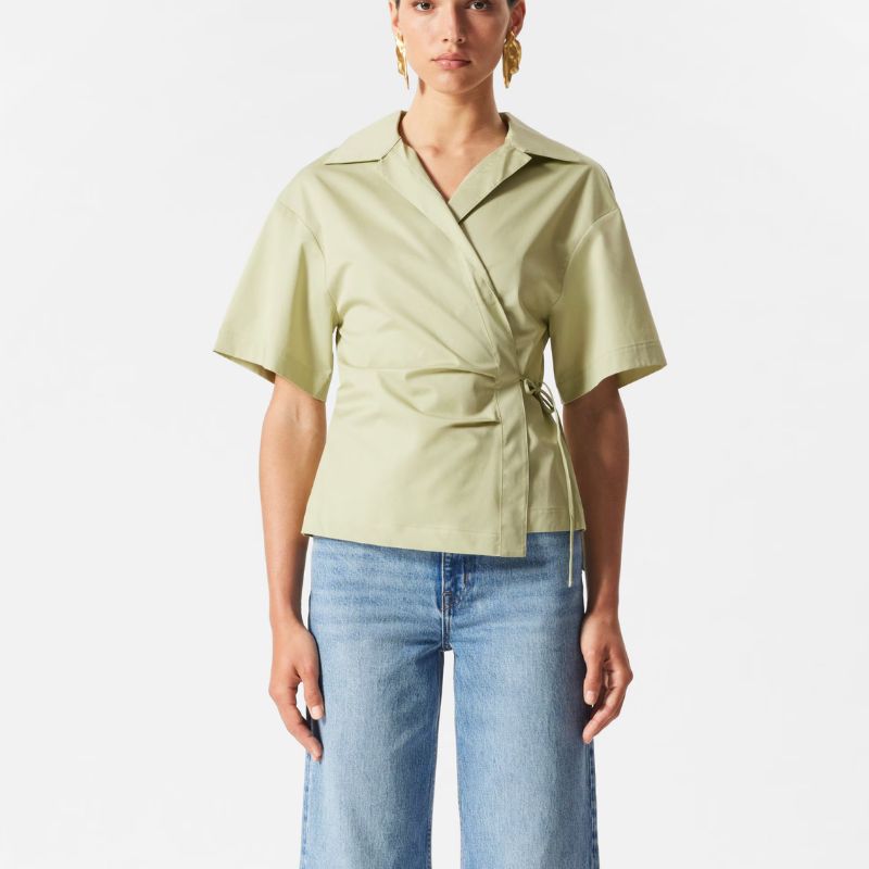 Image of soft green shirt