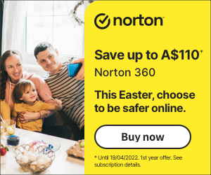 Norton 360 Easter 2022 promotional banner