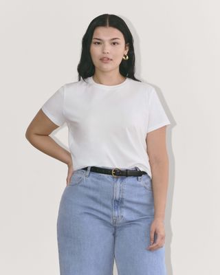 The Box-Cut Tee in Essential Cotton