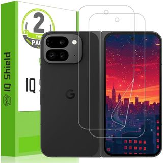 IQShield Google Pixel 9 Pro Fold 2-Pack Clear Film