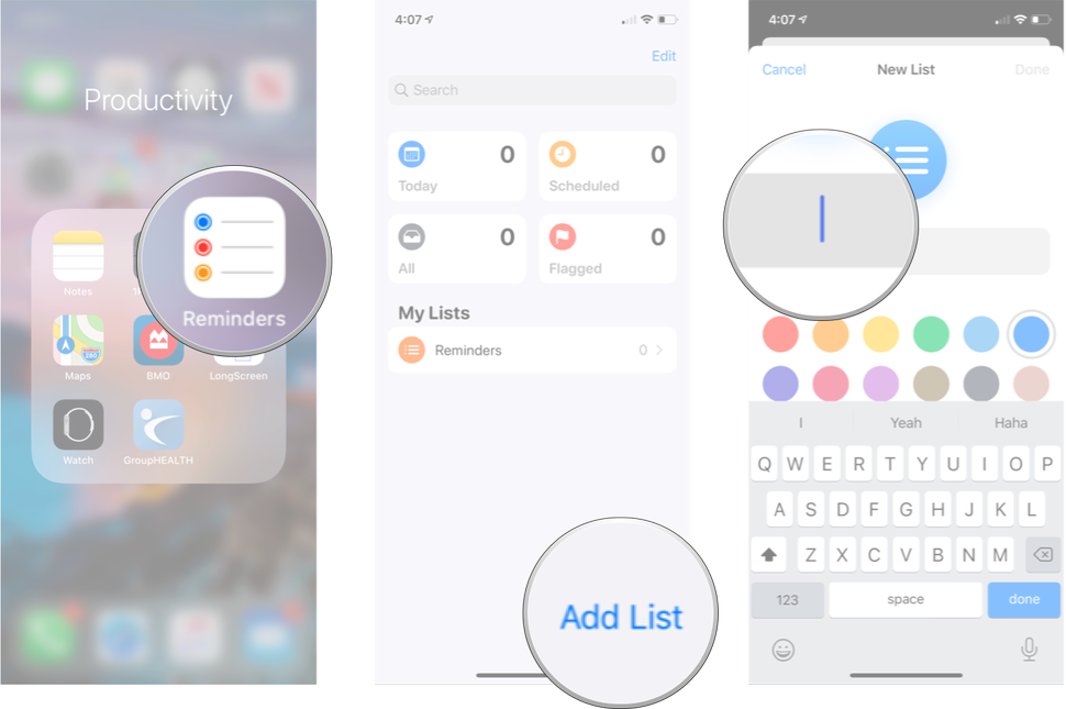 How to set up task lists in the Reminders app on iPhone and iPad | iMore
