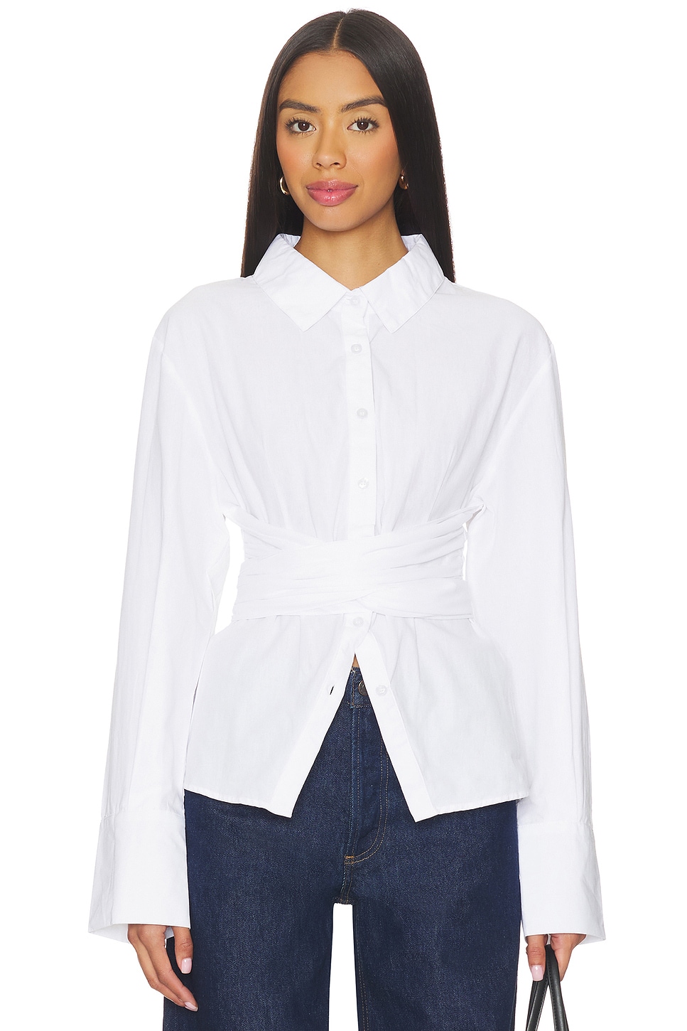 Teigan Cinched Button Shirt