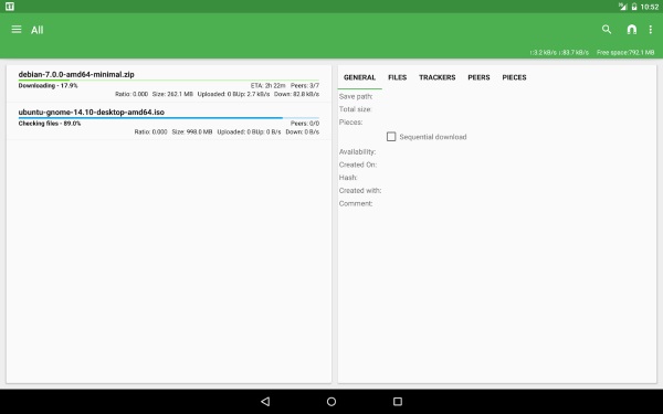 best android torrent apps: ttorrent