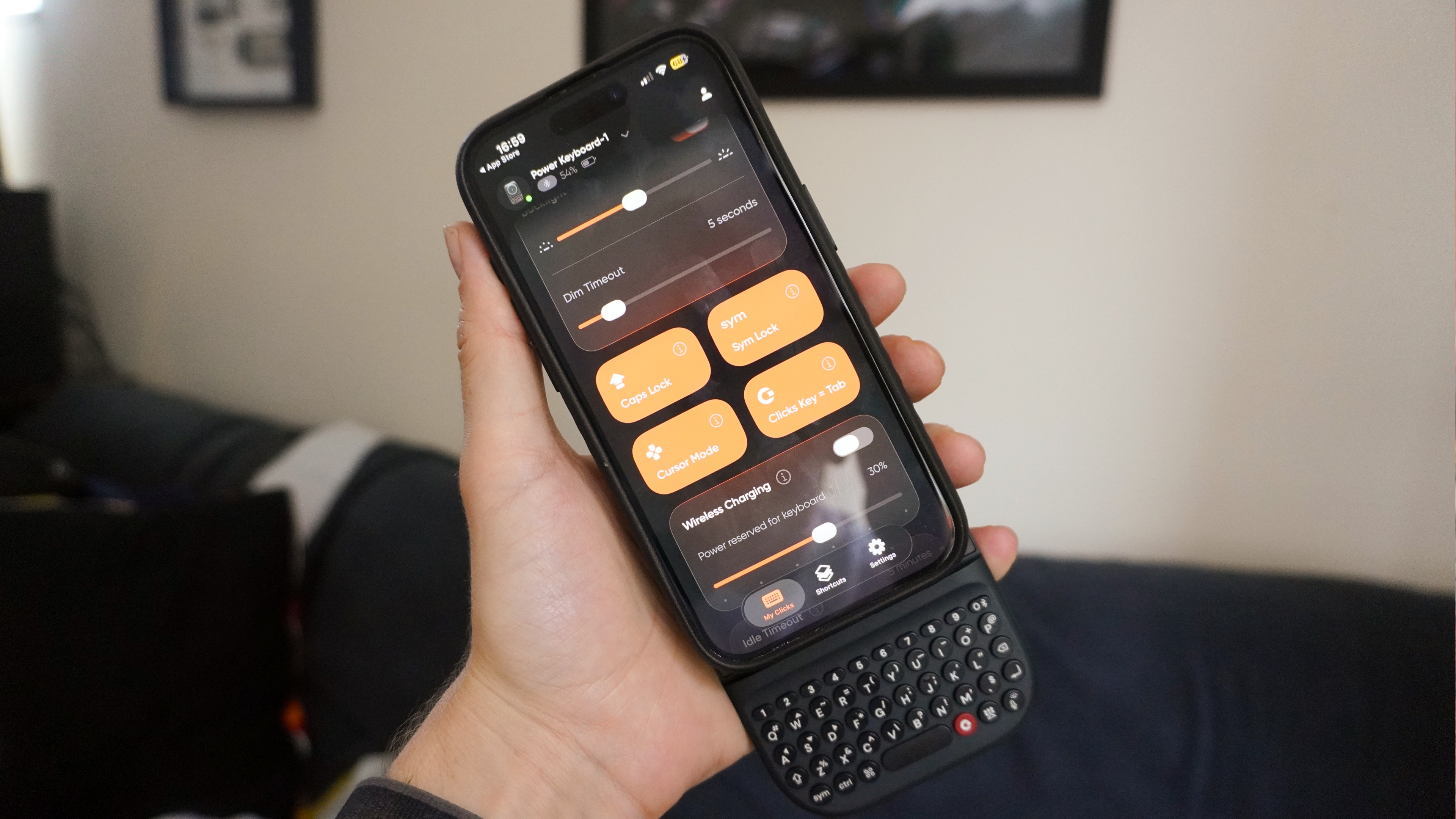 Clicks Power Keyboard