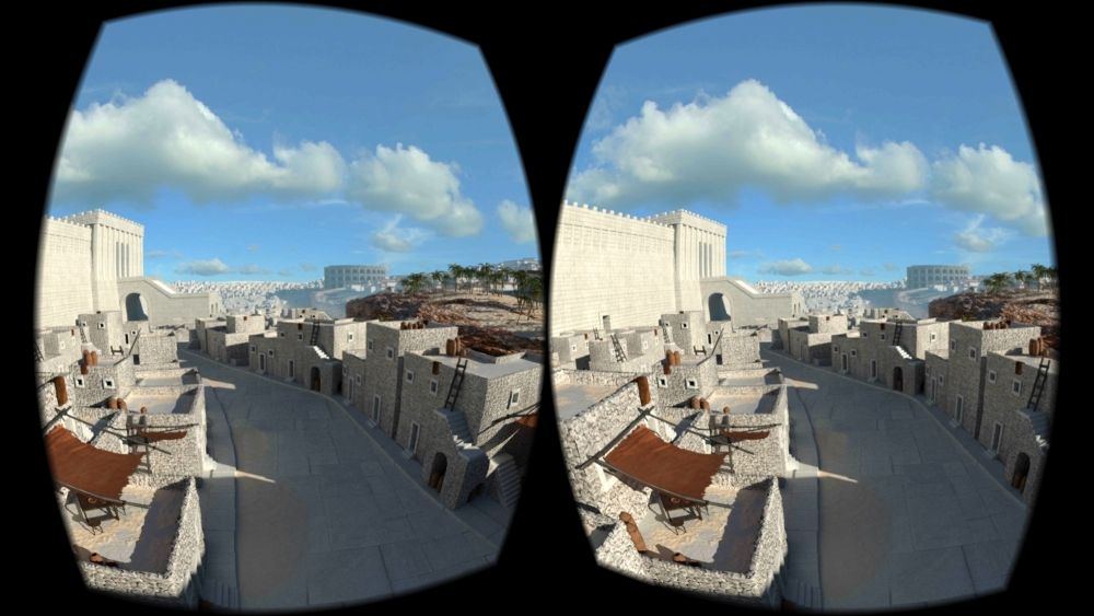 The &quot;Lithodomos VR&quot; app allows people to experience archaeological reconstructions of ancient Jerusalem, at the height of the city&#039;s splendor under Roman rule in the first century.