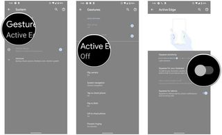 How to disable Active Edge on a Google Pixel phone
