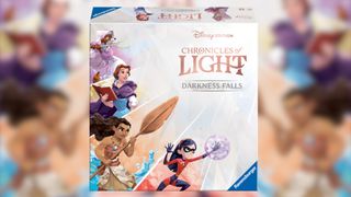 The box art for Chronicles of Light: Darkness Falls (Disney Edition)