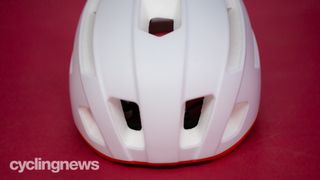 100% Altis Gravel Helmet detail showing the front venting