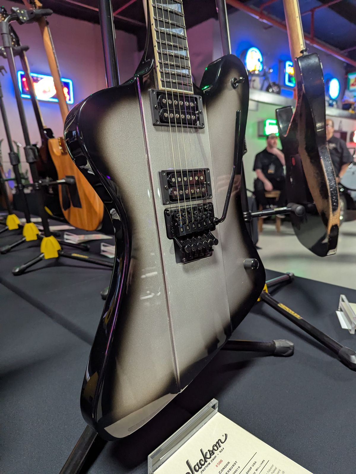 Jackson Condor at NAMM 2026