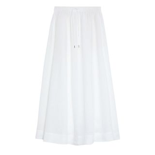 Oysho Long 100% linen skirt