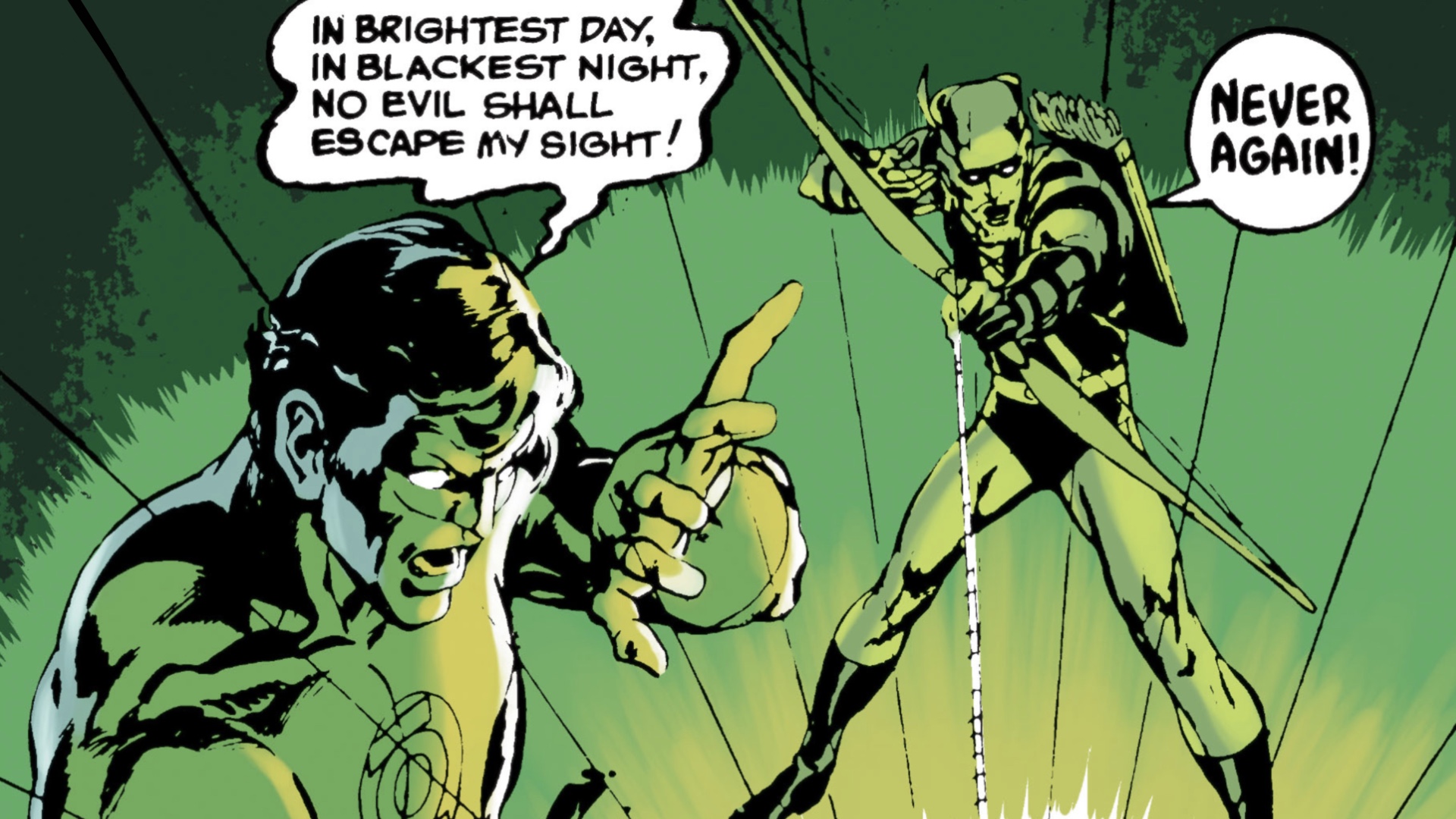 Green Lantern #76 cover excerpt