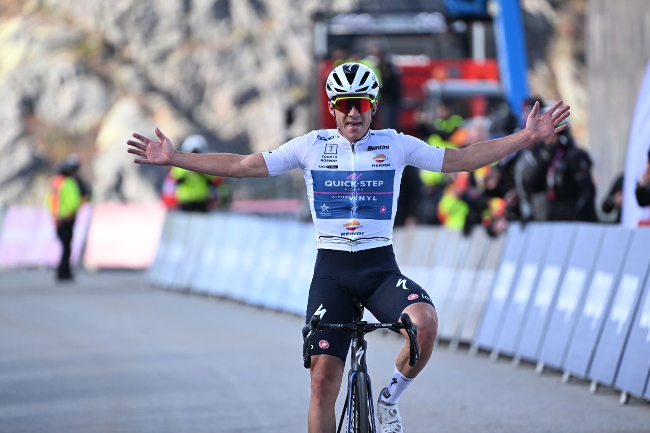 Remco Evenepoel wins stage 3 at Tour of Norway