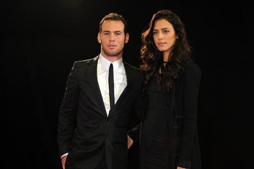 Mark Cavendish and Fiorella Migliore, BBC Sports Personality of the Year awards 2009