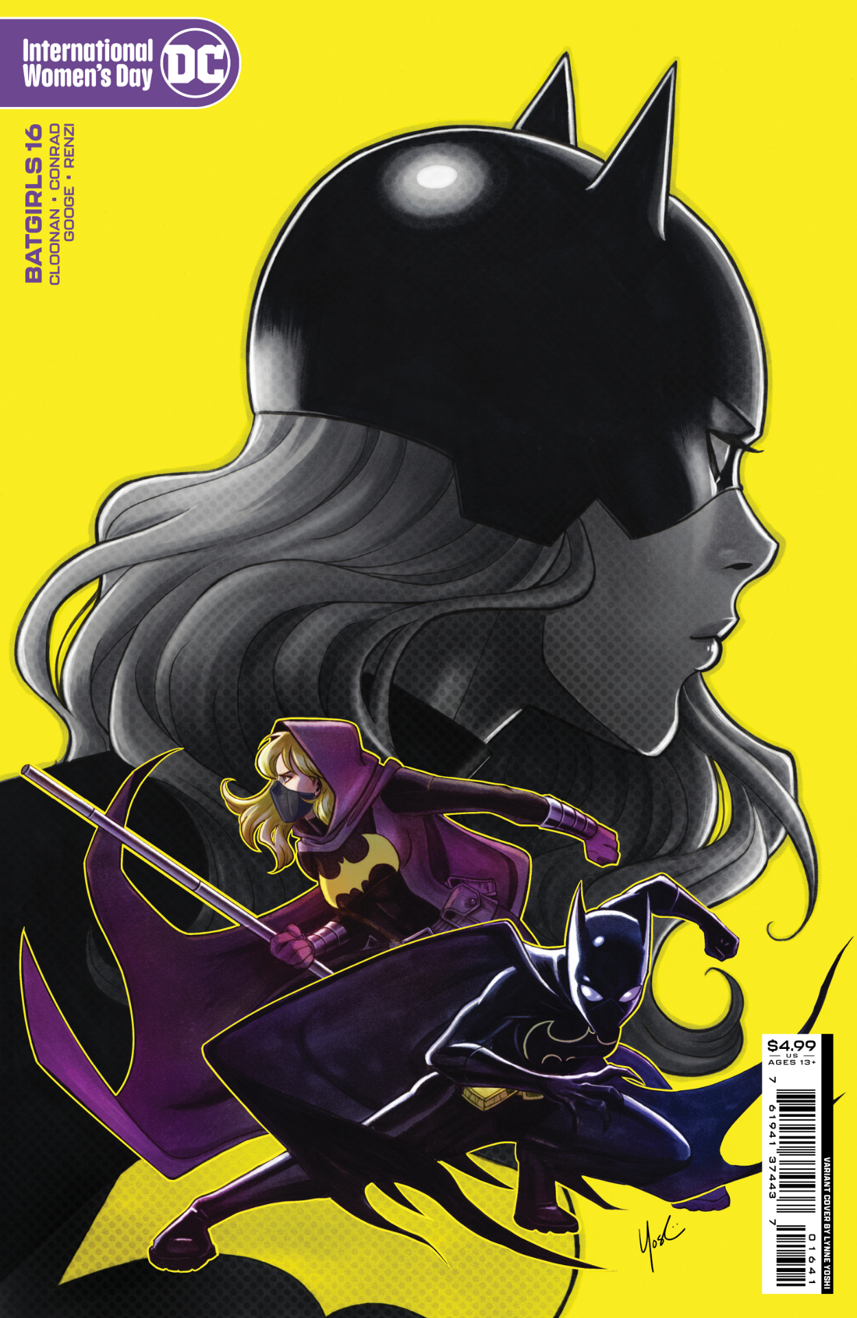 DC International Women's Day variant cover