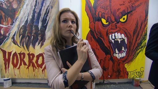 The Apprentice hopefuls try to sell modern art