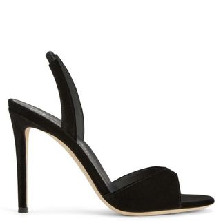 Lilibeth, Zanotti black slingback heels