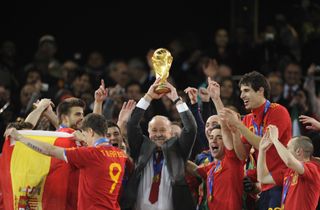 Vicente Del Bosque 2010 World Cup Spain