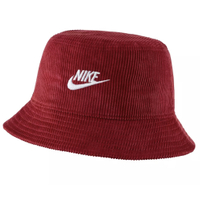 Nike cord bucket hat in burgundy:  was £26.95, now £22.90 at ASOS