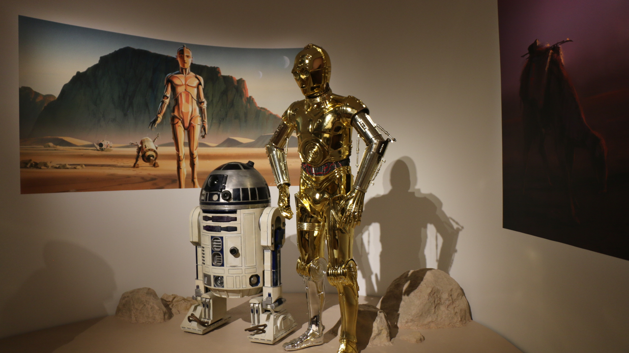Stills from the Lucas Museum of Narrative Art.