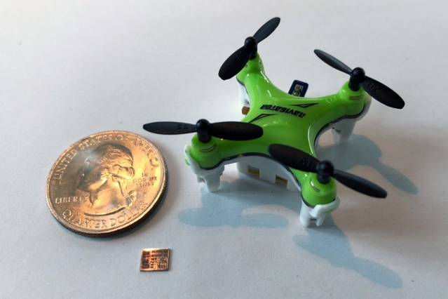 Drones may get smaller and smarter with new MIT nano chip