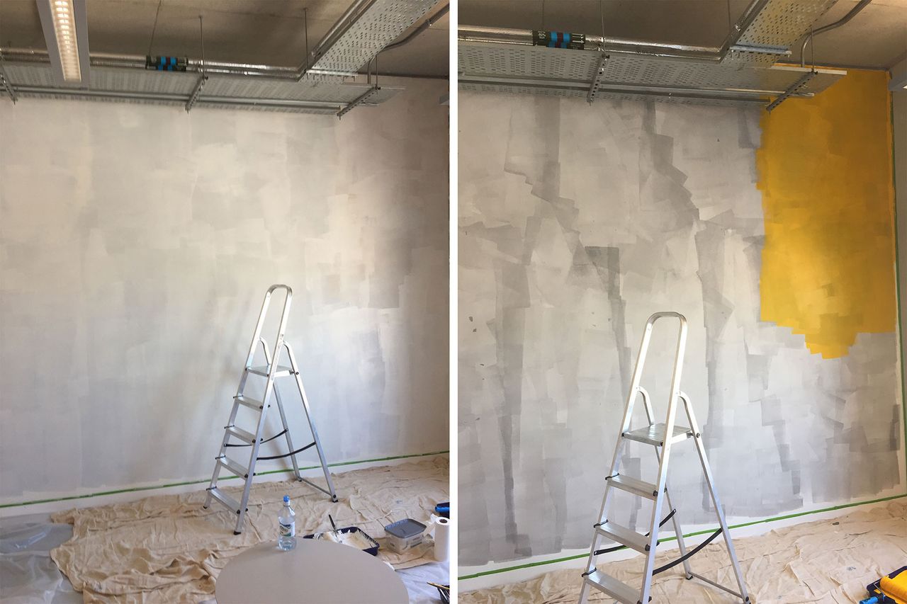 Craig Black's grey basecoat did not do what it said on the tin