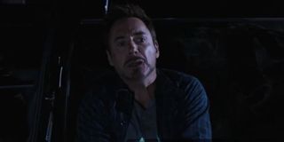 Robert Downey Jr. suffering from anxiety in Iron Man 3