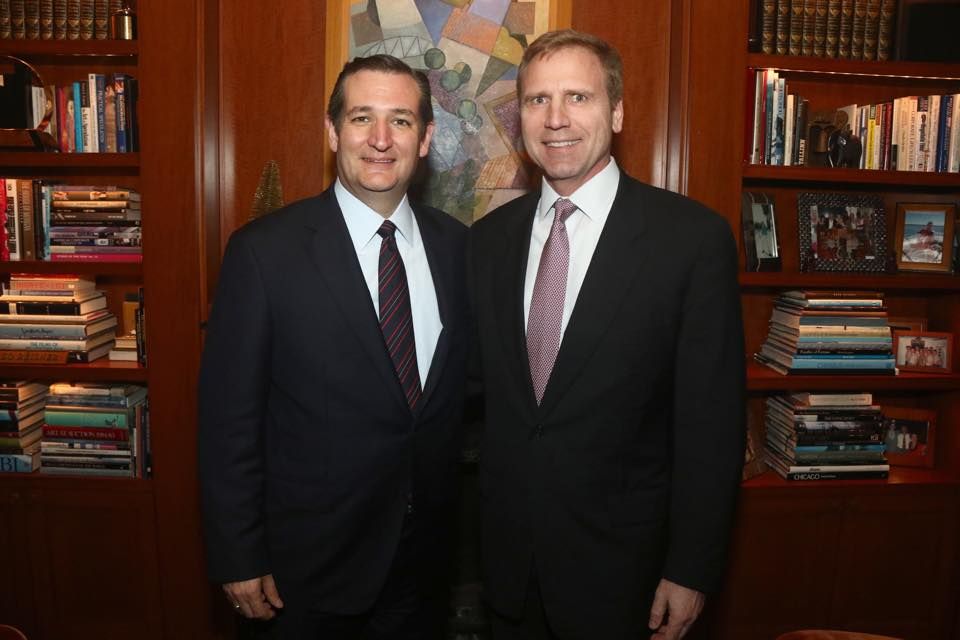 Sen. Ted Cruz met with gay businessmen on Monday night, including Mati Weiderpass