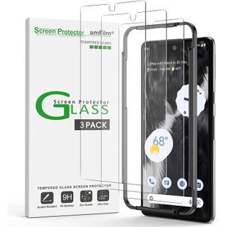 amFilm Tempered Glass Screen Protector for Google Pixel 7