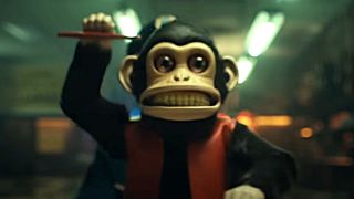 Image from The Monkey trailer 2025.