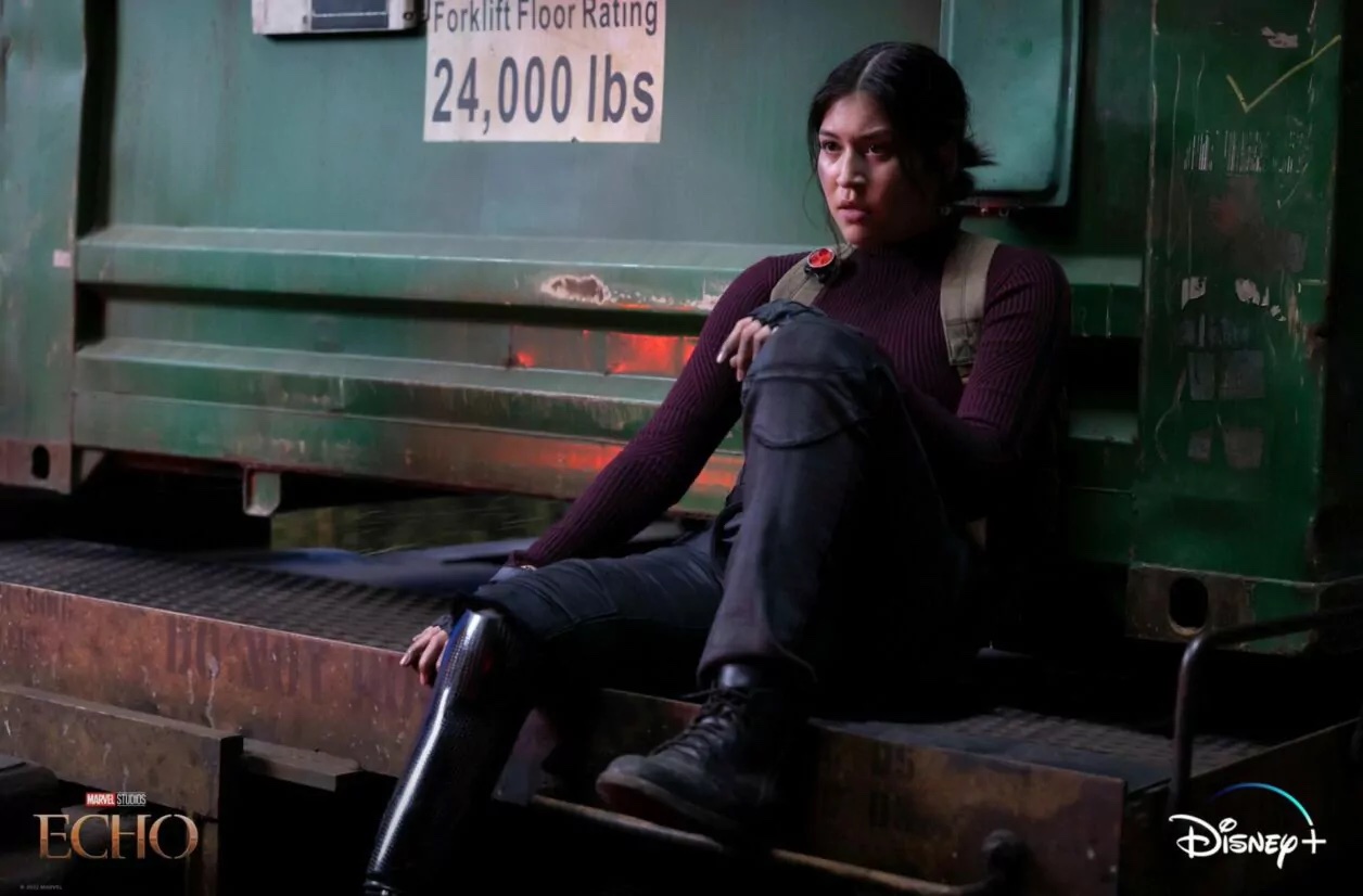 Maya Lopez (Alaqua Cox) dans Echo sur Disney+