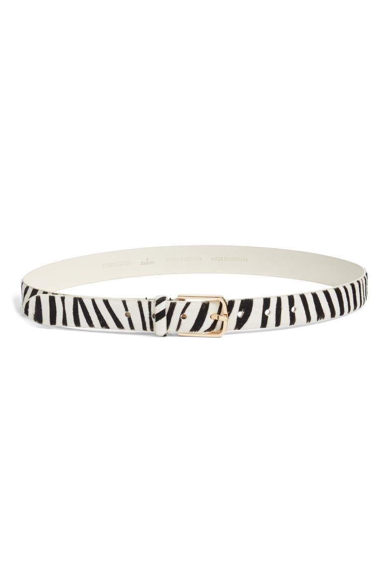 Yvette Genuine Calf Hair Belt