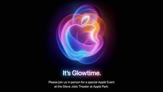 Apples inbjudan till lanseringseventet "It's Glowtime".