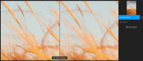 Photo AI 3.0 review; pixelated images cleaned up in an AI app
