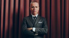 Thom Browne designer portrait in Thom Browne suit