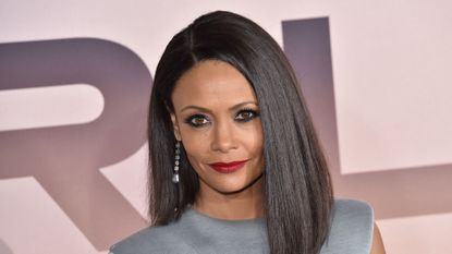 British actress Thandie Newton arrives for the Los Angeles season three premiere of the HBO series "Westworld" at the TCL Chinese theatre in Hollywood on March 5, 2020