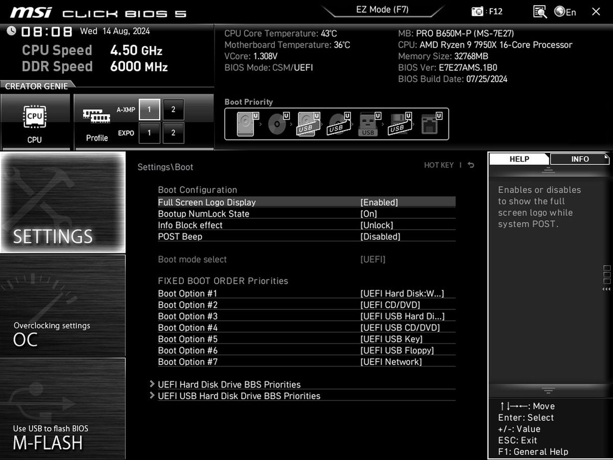 MSI Pro B650M-P