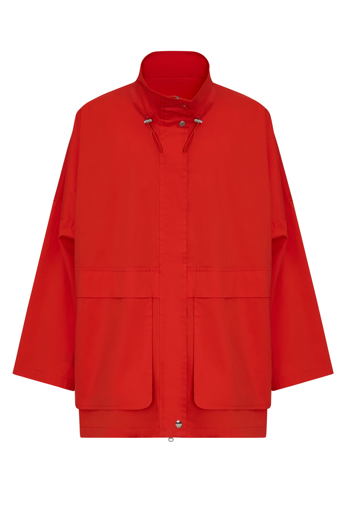 Rubberized Hoodie Jacket